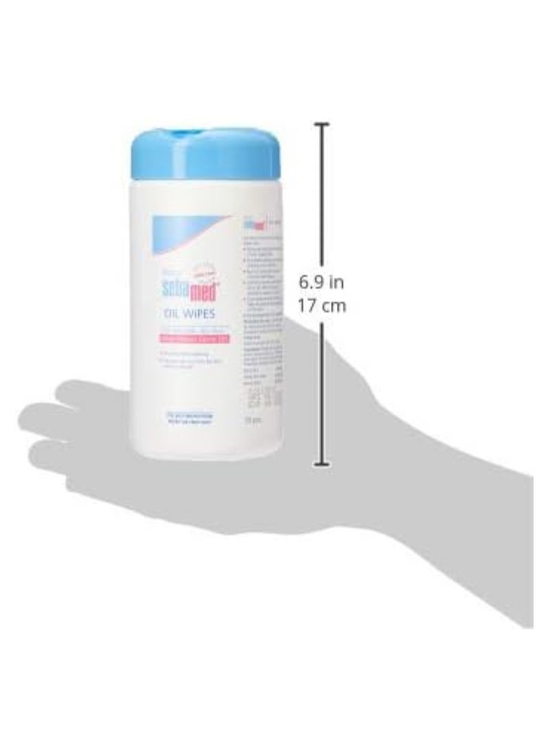 Sebamed Baby Wipes With Wheat Germ Oil 70 Pieces Pack - Image 4