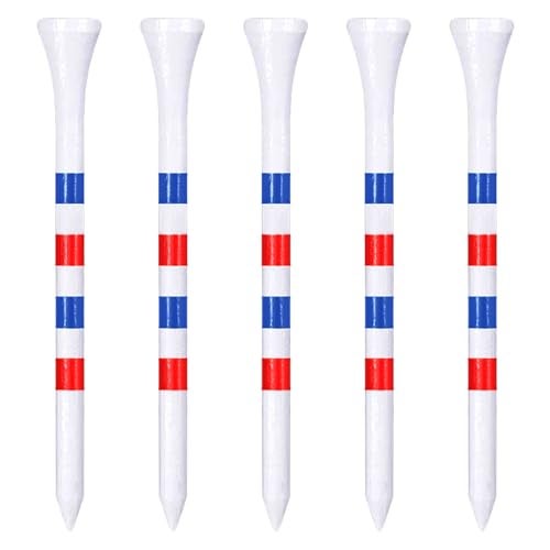Zivisk Bamboo Golf Tees, 3 1/4 inch Long Tees Golf 100 Count, Strong Sustainable Biodegradable - Image 1
