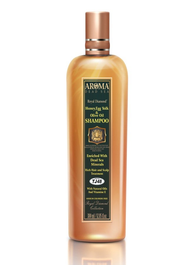 AROMA DEAD SEA Honey & Egg yolk & Olive Oil Shampoo. Saloon Grade, For Straightened Hair, Restores Natural Hair Balance For healty And Shiny Hair. 16.9 fl.oz - Image 4