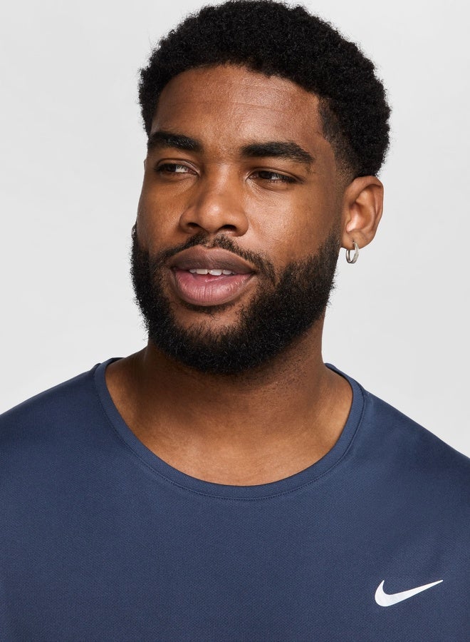 Nike Men’S Nike Dri-Fit Uv Miler Short-Sleeve Top - Image 2