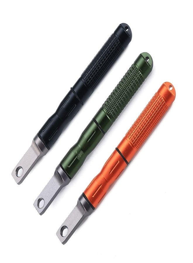 DOSMAMZ Compact Fire Starter, with Scraper Striker, DOSMAMZ 3PCS Replaceable Threaded Ferro Rods Flint Fire Steel Magnesium Rod, Cool & Unique Gift for Men Dad Boy - Image 1