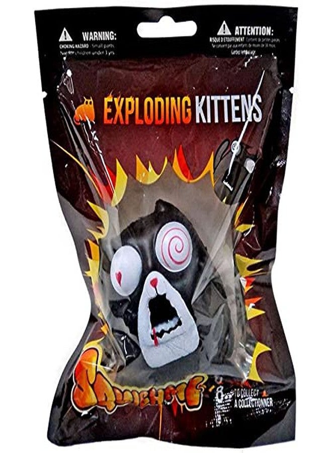 Exploding Kittens - SquishMe Slow Rise Foam Figure with Exclusive Unfair Advantage Card for The Game, Multi - Image 5