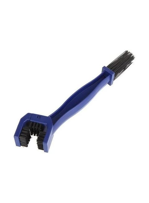 فرشاة تنظيف سلسلة الدراجة والدراجة النارية ازرق