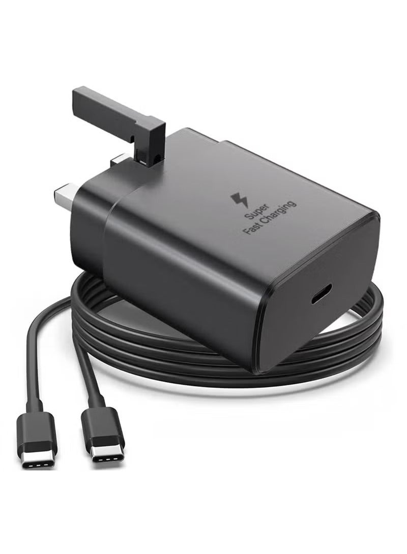 MIGOFAST 45W 5A Super Fast Charger with 1M USB C Cable  Premium Quality Fast Charging Adapter for Samsung  Android Devices