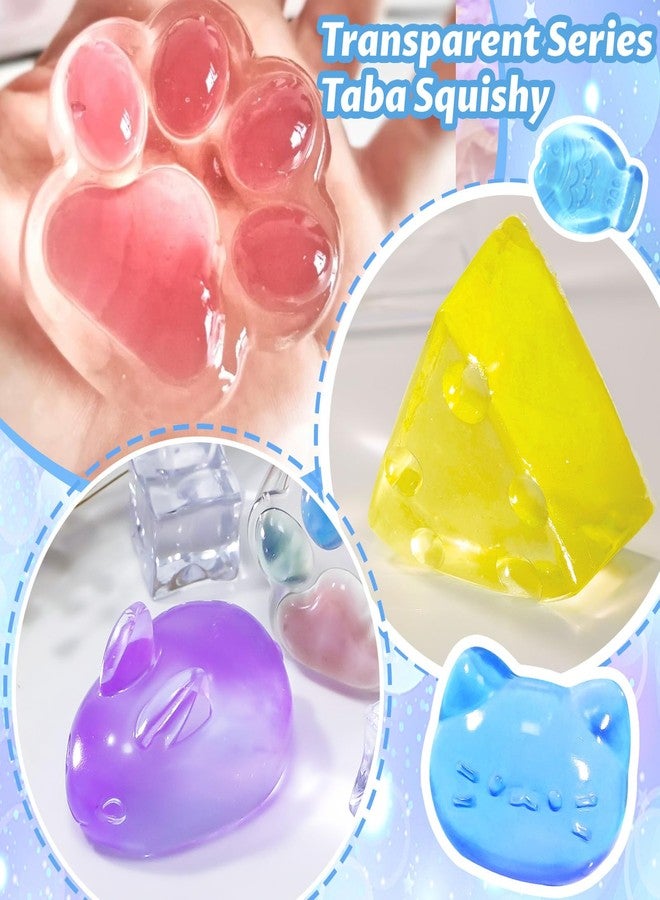 TECMIYO مجموعة TECMIYO Taba DIY الشفافة القابلة للضغط مع 7 قوالب - 14 أونصة 1:1 جل سيليكون شفاف لصنع القابلات - Image 4