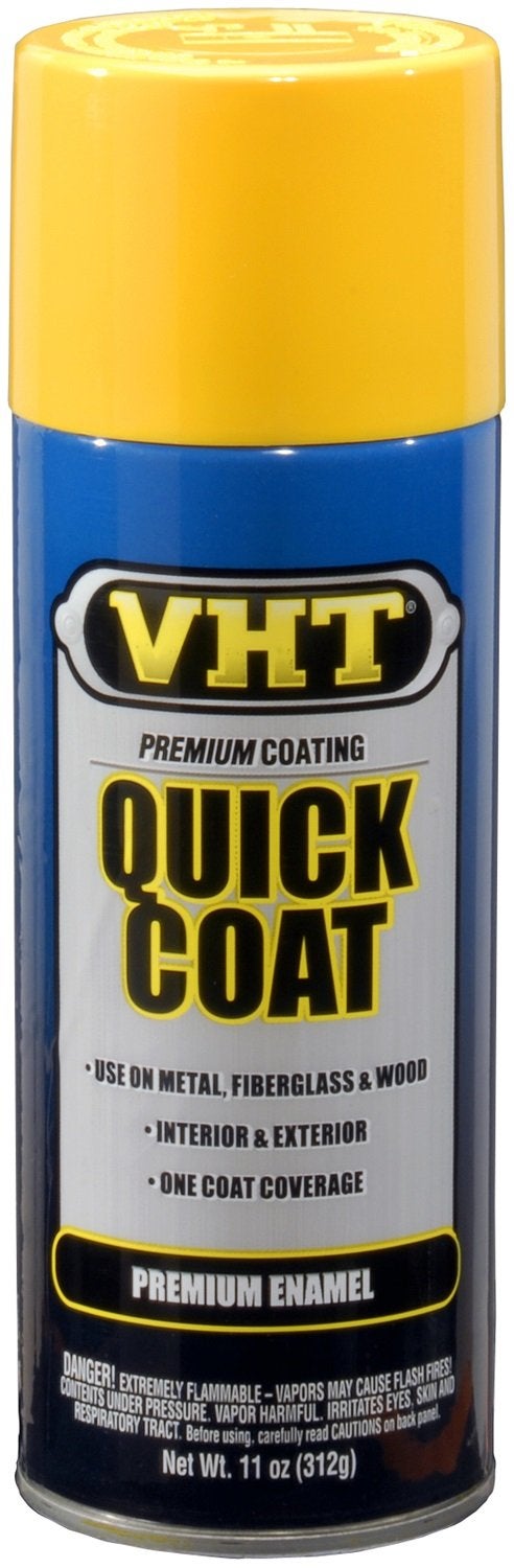 VHT SP509 Quick Coat Gloss White Acrylic Enamel Can - 11 oz. - Image 4