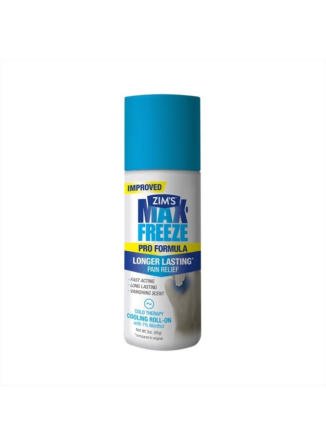 Zim's Max Freeze Pro Formula Roll-On, 3 Ounce - Image 1