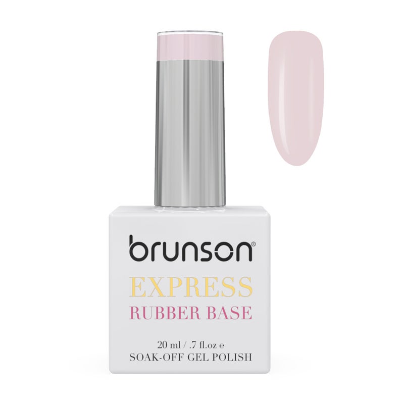 brunson TPO free Rubber Base Gel polish 20ml Soak Off Base Coat for Nail Strengthening Long Lasting Gel Polish Base for Chip Free Shine Brittle Nails UV Rubber base Russian manicure Non Yellowing salon manicure - Image 1