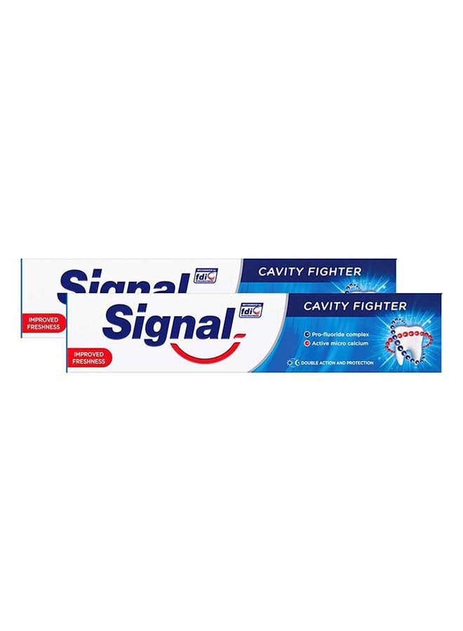 Signal Cavity Fighter Toothpaste 2 Pcs  - Image 1