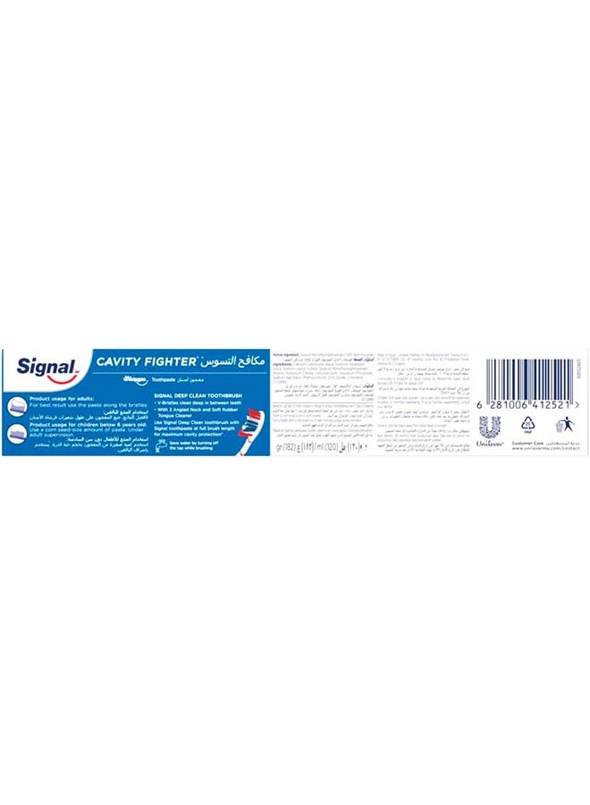 Signal Cavity Fighter Toothpaste 2 Pcs  - Image 2