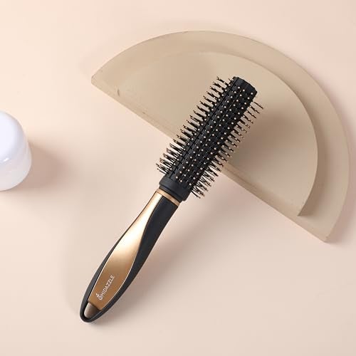 Omidazzle Midazzle Premium Cushioned And Round Hair Brush For Men & Women - Pack Of 2 (Hb1-8) Multi - Image 5