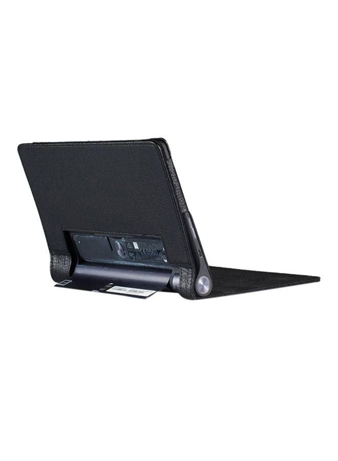NIBEMINENT Folio Case Cover For Lenovo Yoga Tab 3 X50 10-Inch Black  - Image 1