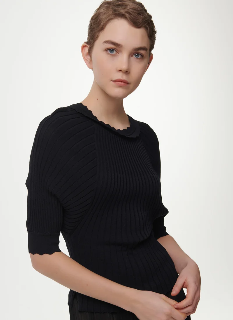 leem  Batwing Knitted Top for Women | Best Price UAE