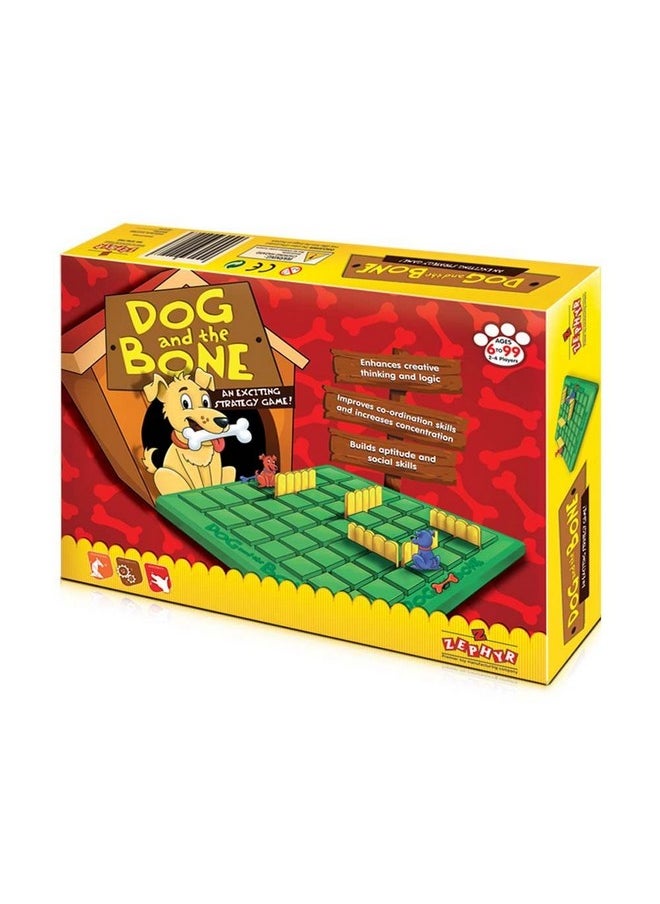 ZEPHYR Zephyr Dog and The Bone, Strategy Based Educational Game Board Games for Boys & Girls 5 Yr+-6+ Years Kids  - Image 1