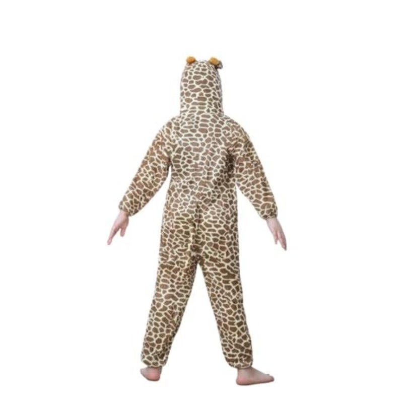 Giraffe Jumpsuit with Hood, Animal Fancy Dress, Party Outfit - Image 5