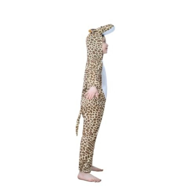 Giraffe Jumpsuit with Hood, Animal Fancy Dress, Party Outfit - Image 4