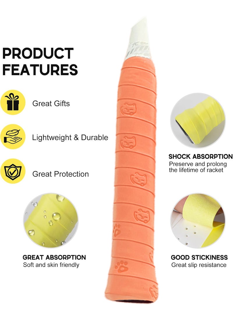 روعة 10 قطع من قبضة المضرب الناعمة، قبضة تنس الريشة، قبضة تنس، شريط مقبض مضرب مضاد للانزلاق، شريط مقبض، أغطية قبضة للتنس، بيكلبول، قبضة تنس الريشة، قبضة ماصة للعرق - Image 5