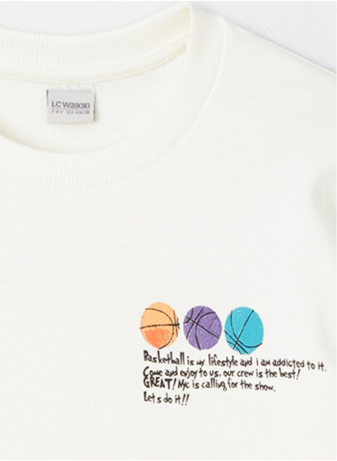 LC WAIKIKI - Comfortable Crew Neck Boy's T-Shirt - Image 1