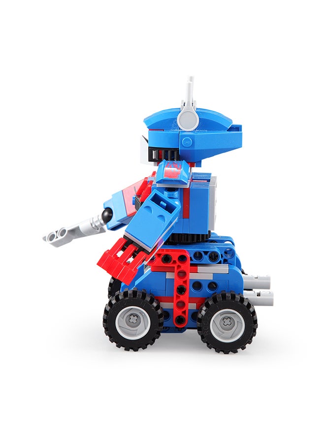 CaDA CaDA 2 in 1 Car Toy Building Blocks Blue & Red Optimus Robot  C52019W 251pcs for +6 Years old  - Image 2