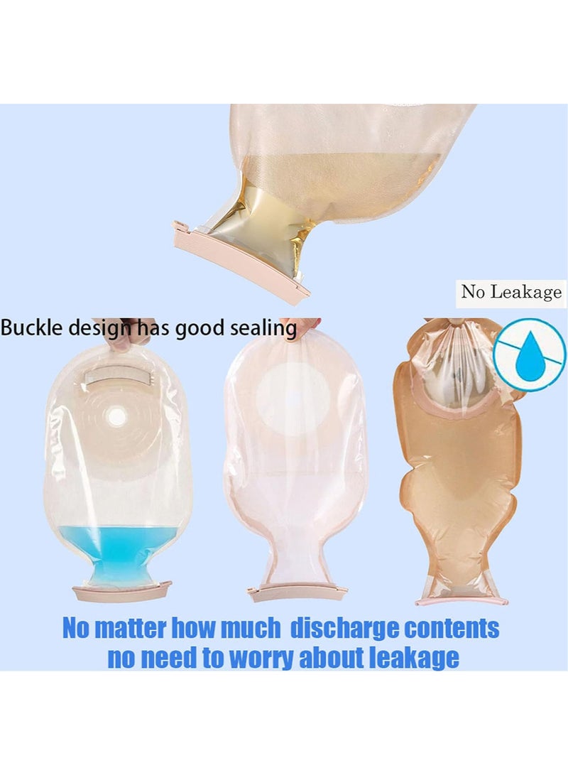 Generic 10 Pieces Ostomy Bag Clip Colostomy Ostomy Supplies Drainable Pouch Clamp Tail, Reusable for Colostomy Bags, Universal Curved Closure Leakproof Colostomy Sealing Bars  - Image 3