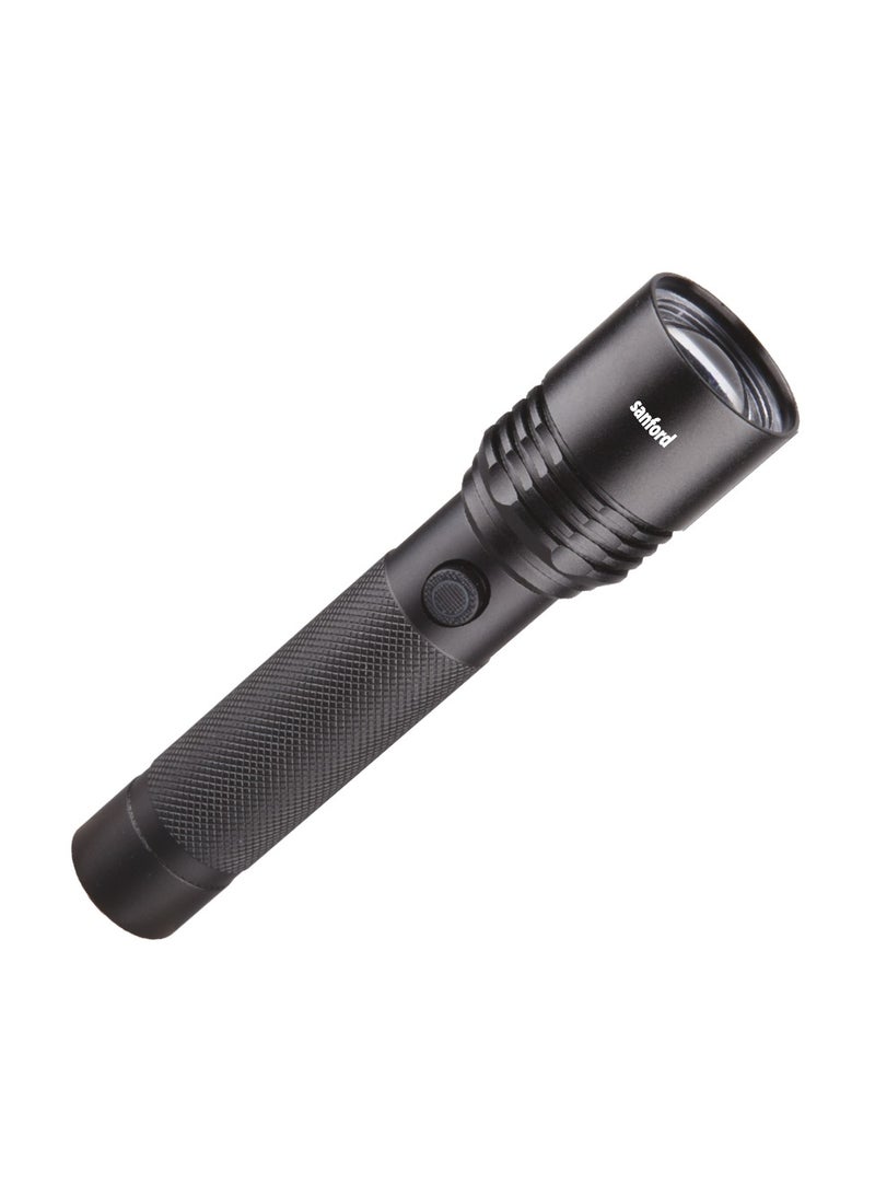 Sanford Rechargeable LED Searchlight, Pro-Beam, 20W Laser LED, 2000 Lumens, 2600m Range, 5000mAh Battery, Zoom Function, 3 Modes, USB-C Charging, Unbreakable - Image 1