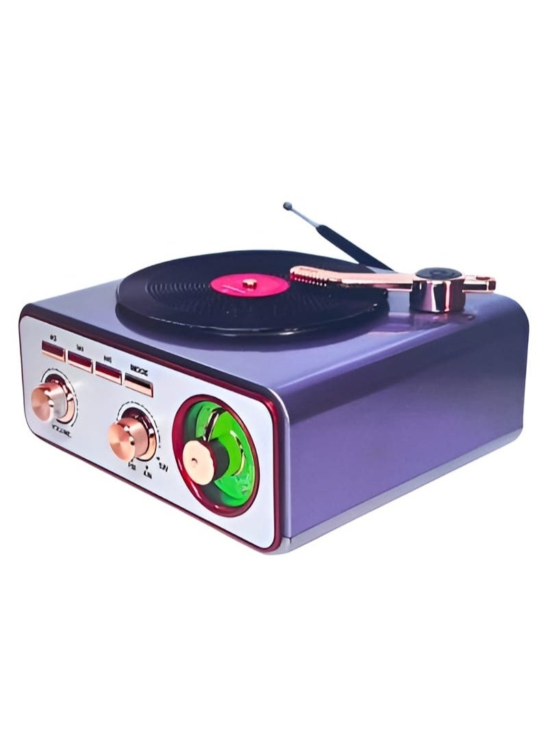 ماير راديو كلاسيكى MD-1217BT مع مكبر صوت على شكل فوتوغراف وبطارية قابلة لإعادة الشحن - Image 1