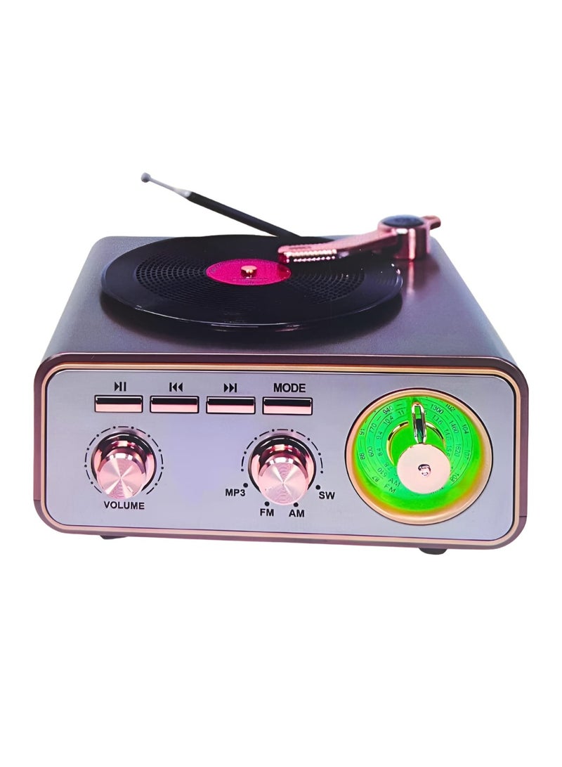 ماير راديو كلاسيكى MD-1217BT مع مكبر صوت على شكل فوتوغراف وبطارية قابلة لإعادة الشحن - Image 2