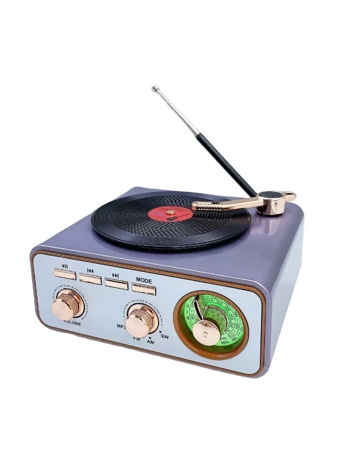 ماير راديو كلاسيكى MD-1217BT مع مكبر صوت على شكل فوتوغراف وبطارية قابلة لإعادة الشحن - Image 3