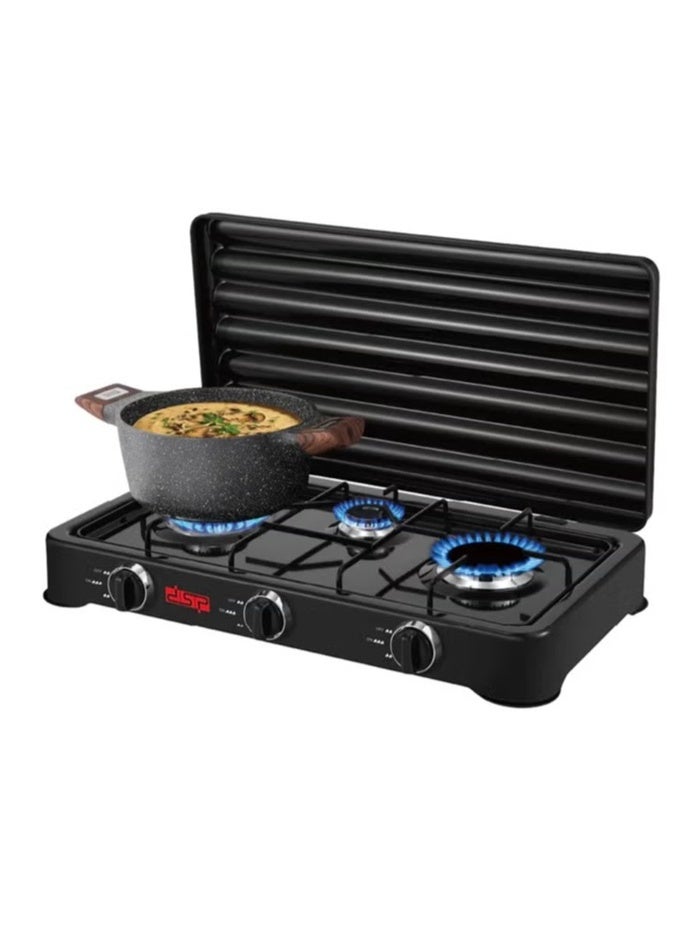 DSP KD 5077 Gas Cooker with 3 Burners - Image 1