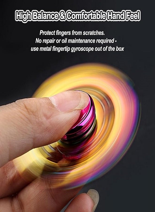 Spinner Pack of 6 fidget spinners, spinner toys for children, spinner finger bearing finger tri-spinner toy. Stress relief, anti-anxiety, sensory toy, children and adults. - Image 2