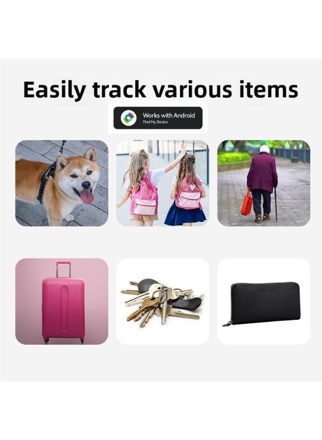جهاز تعقب العناصر ثنائي النظام - يعمل مع Android وApple، والتتبع الدقيق في الوقت الفعلي، وبنية ABS - Image 3