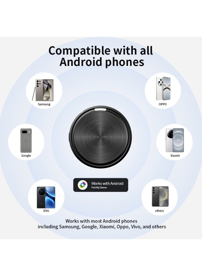 جهاز تعقب العناصر ثنائي النظام - يعمل مع Android وApple، والتتبع الدقيق في الوقت الفعلي، وبنية ABS - Image 5