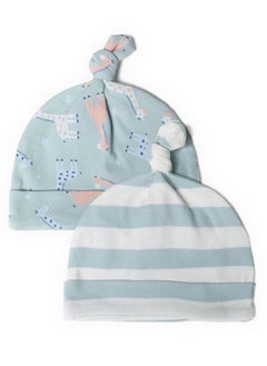 MINOTI Baby Unisex2-Pack Hat  - Image 1