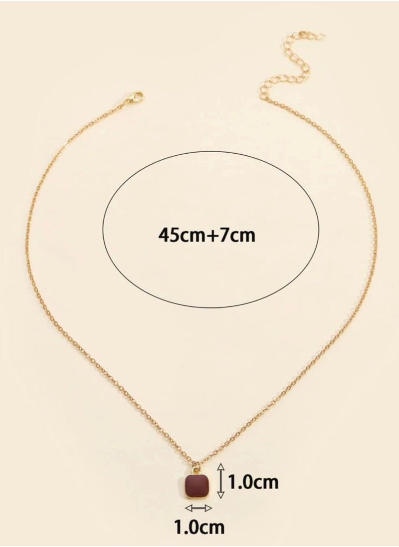 sixtyfour Trendy Gold Plated Necklace For Women  - Image 3