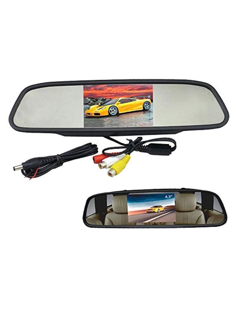 FT LCD Car Monitor Rear View Monitor, Mirror, 4.3in