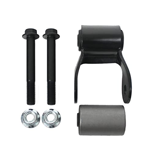 BST BSSP Pair Set 2 PCS Rear Leaf Spring Shackle Kit Rearward LR RR Compatible with 94-01 Jeep Cherokee Wagoneer 722-024 722024 - Image 2