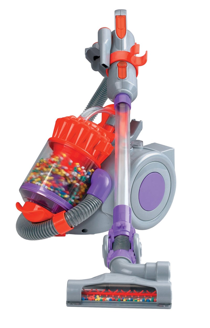 Casdon Dyson DC22 Vacuum Cleaner | Toy Dyson DC22 Vacuum Cleaner For Children Aged 3+ | Features Working Suction, Just Like The Real Thing,Grey/Purple/Red - Image 3