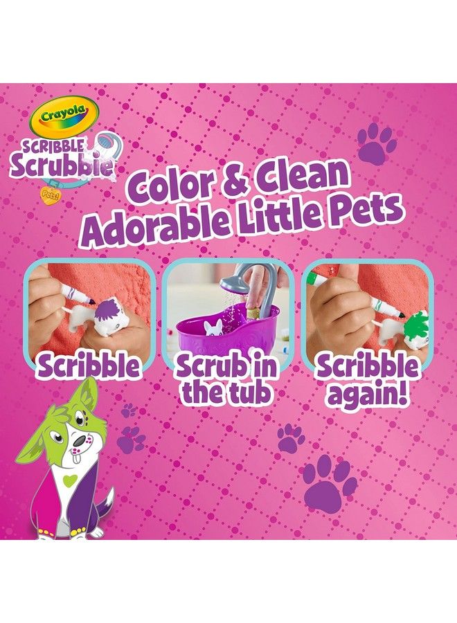 Crayola Scribble Scrubbie Pets Tub Set Toys For Girls & Boys Gifts For Kids Ages 3 4 5 6 - Image 4