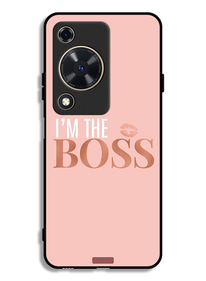 Tolwak Huawei Nova Y72S Protective Case Cover I Am The Boss
