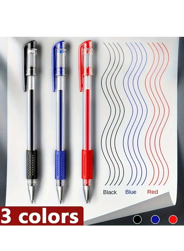 Pen 18pcs Gel Pen Set School Supplies Black Blue Red Ink Color 0.5mm Ballpoint Pen Kawaii Pen Students School Office Stationery - Image 2