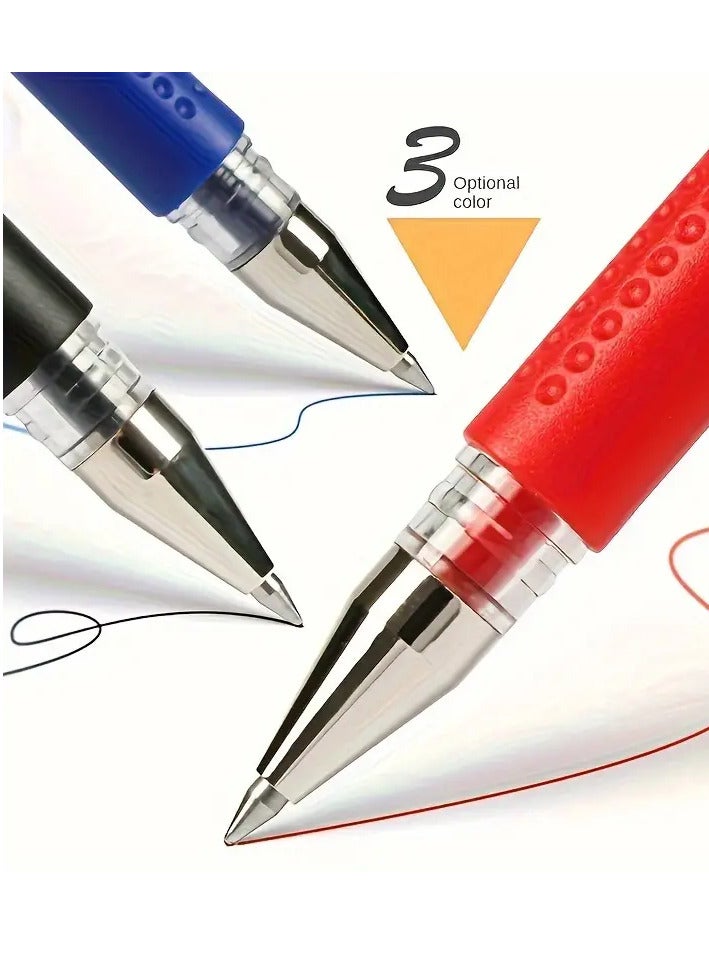 Pen 18pcs Gel Pen Set School Supplies Black Blue Red Ink Color 0.5mm Ballpoint Pen Kawaii Pen Students School Office Stationery - Image 3