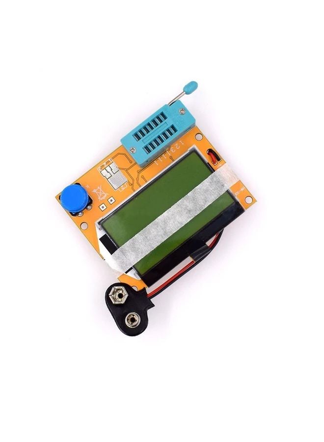 Yellow LCR T4 Graphical Transistor Tester Uncharged Power Mode Multifunctional - Image 1