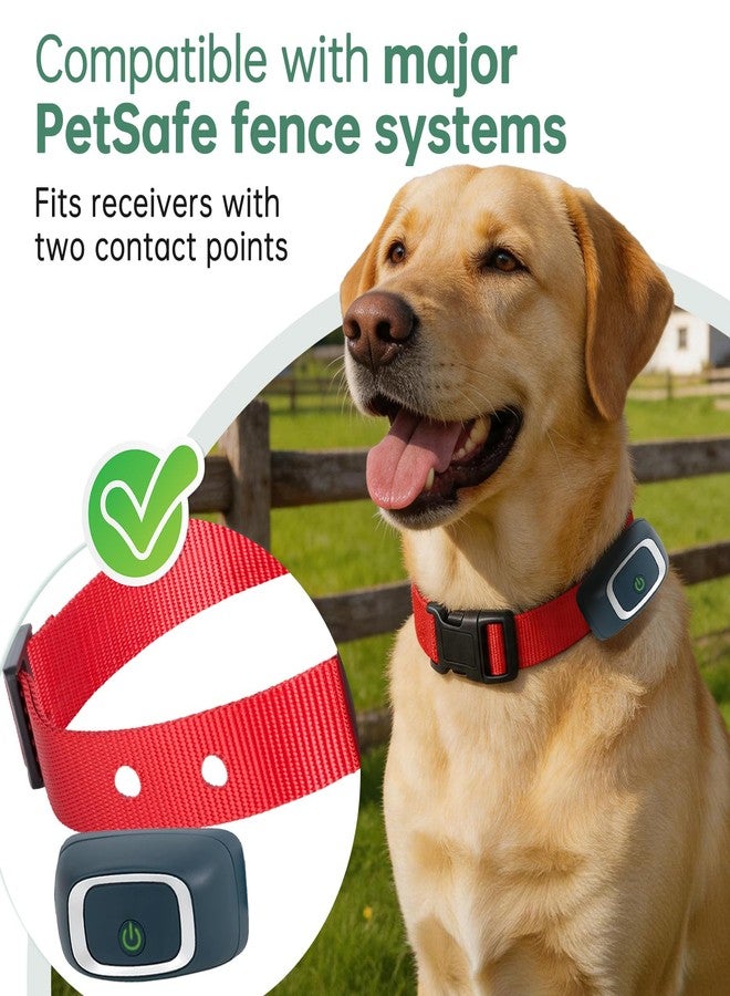 Dukrouk 2Pack Replacement Collar Compatible with Petsafe If 100 - Image 4