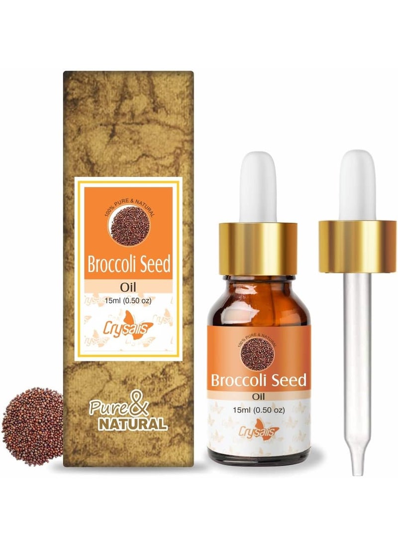 CRYSALIS Crysalis Broccoli Seed (Brassica oleracea) Oil - 0.51 Fl Oz (15ml) 