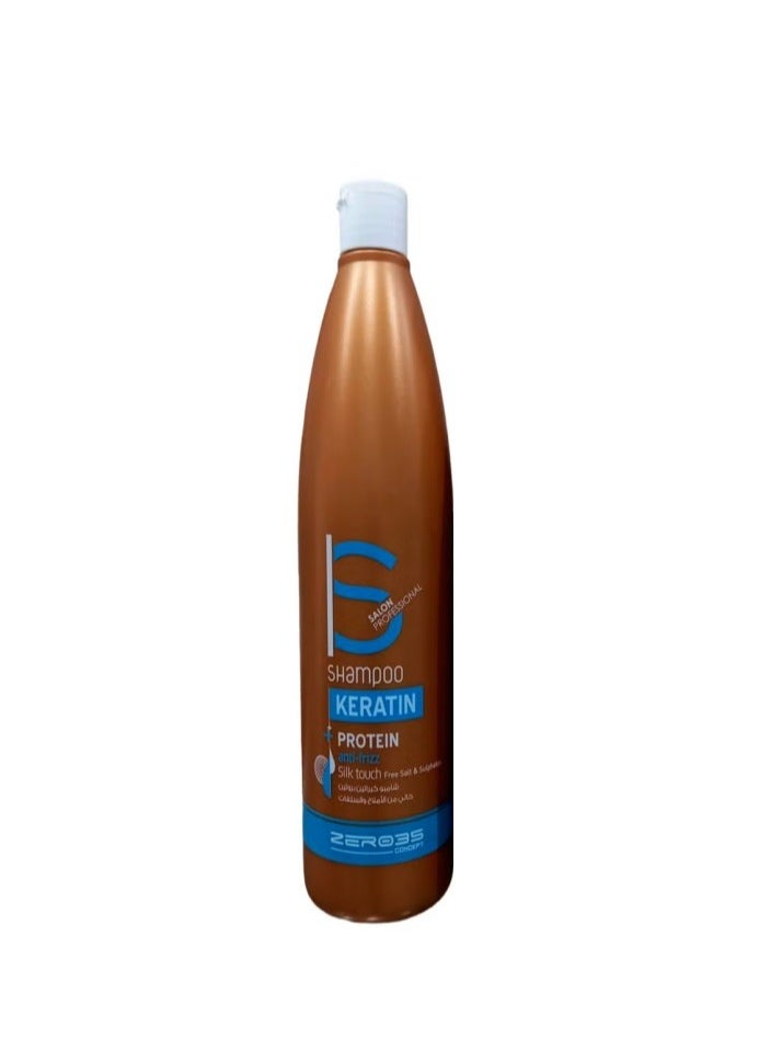 zero35 Keratin Protein Shampoo  - 500ml 