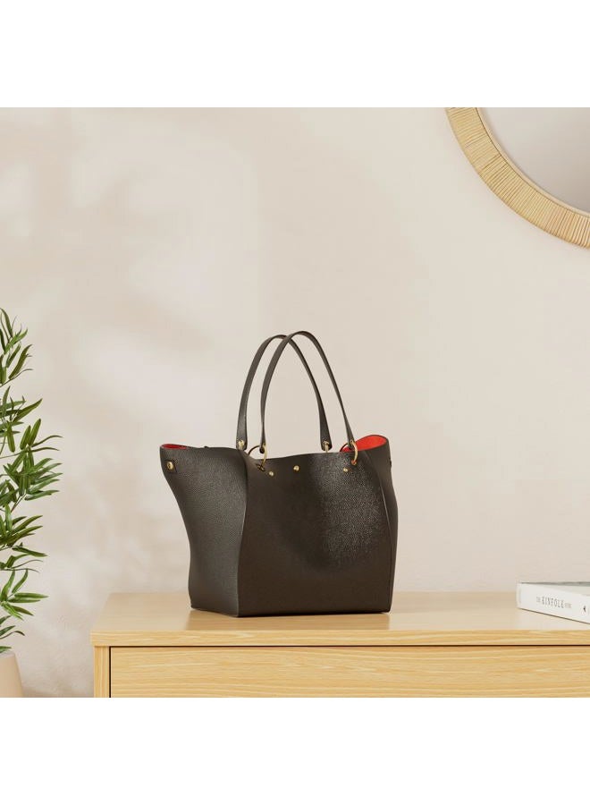 sqlp Large Work Tote Bag for Women Designer Purses and Handbags Big Bucket bags Ladies Travel Crossbody Purse, Black, One size - Image 3