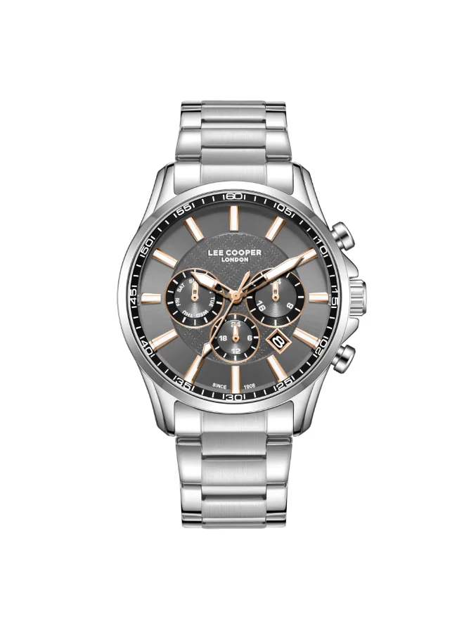 Lee Cooper Men's Metal Multi Function Watch LC08149.360 - 44 mm