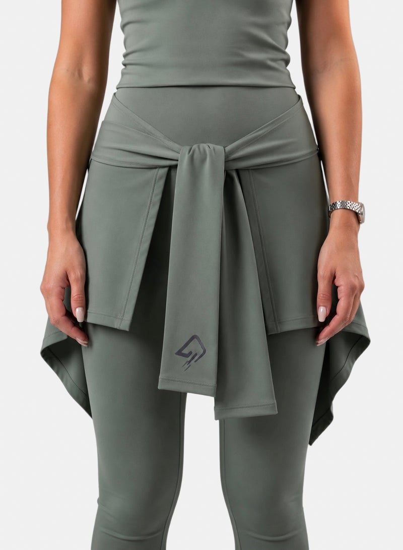 Gorilla Flow sage green Hip Cover - Image 1