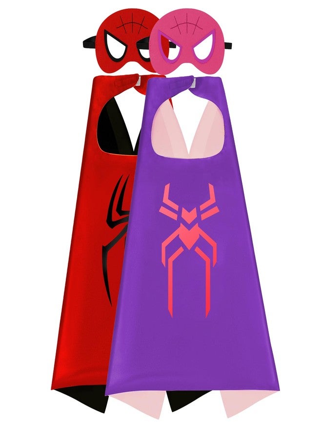 Mizzuco Kids Dress Up Capes and Masks Set, Kids Costume for Party Favors - Image 1