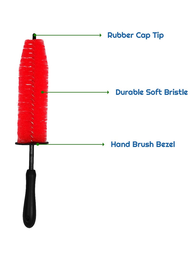 1pcs 415mm 65mm Diameter Wheel Brush Car Tire Rim Cleaning Brush For Car Home - Image 3